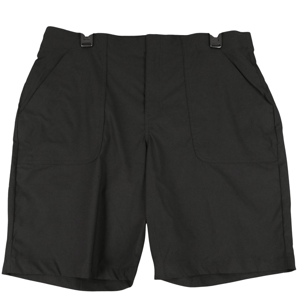 Eddie Bauer Shorts Womens 14 Black Nylon Stretch Pockets Hiking Outdoor